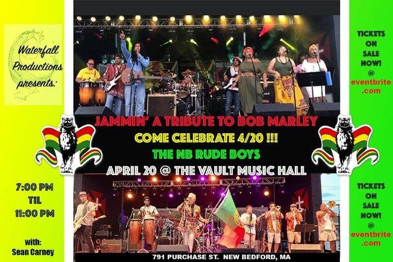 4/20 EVENT – Jammin: A Tribute to Bob Marley & NB Rude Boys