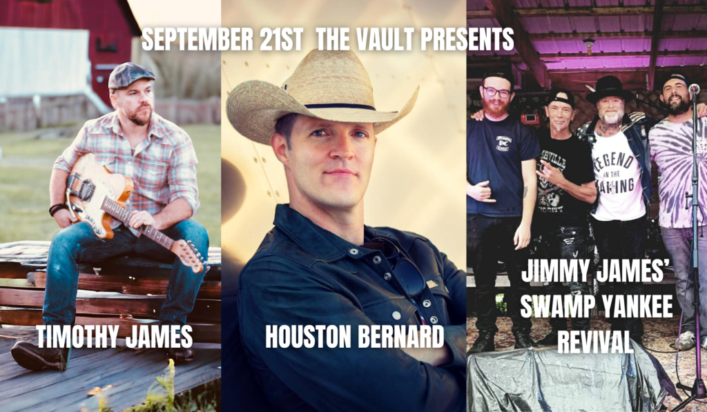 Country Invades the Vault-Timothy James/Houston Bernard/Swamp YankeeRevival