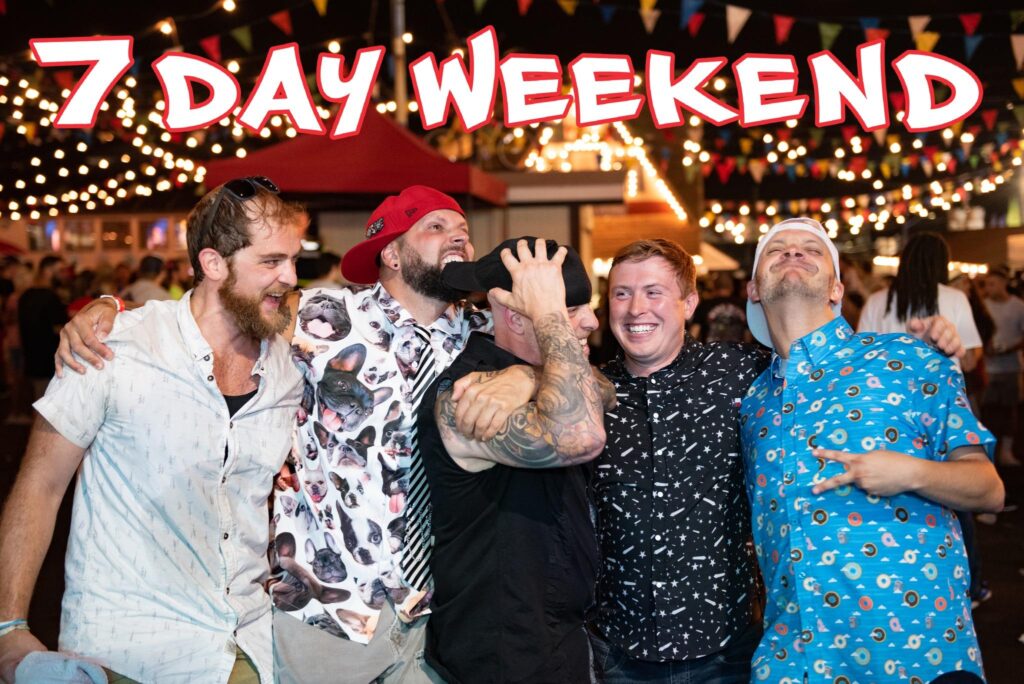 7 Day Weekend – Live in The Vault Music Hall