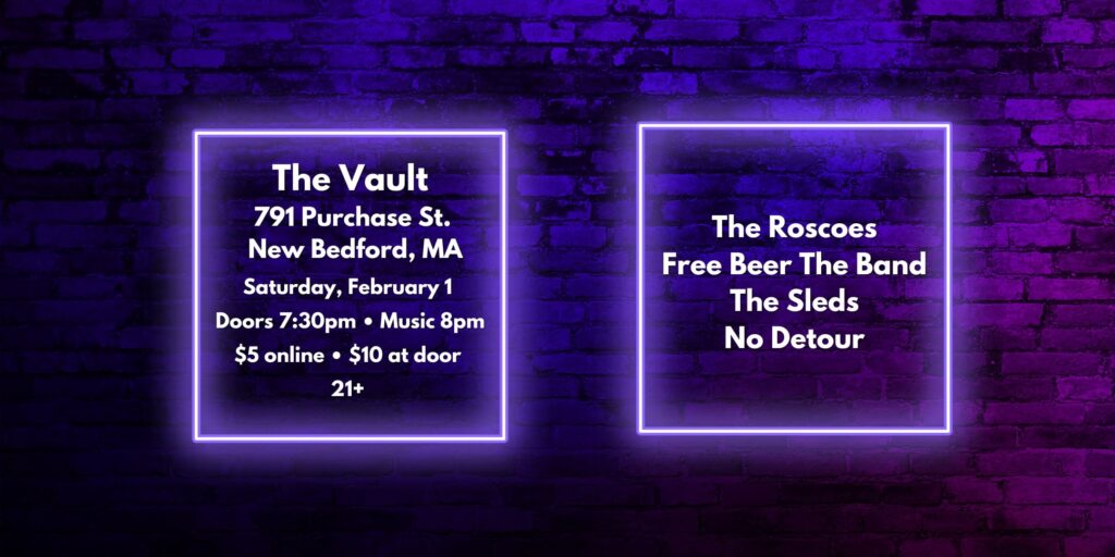 The Roscoes/ Free Beer The Band/ The Sleds/ No Detour